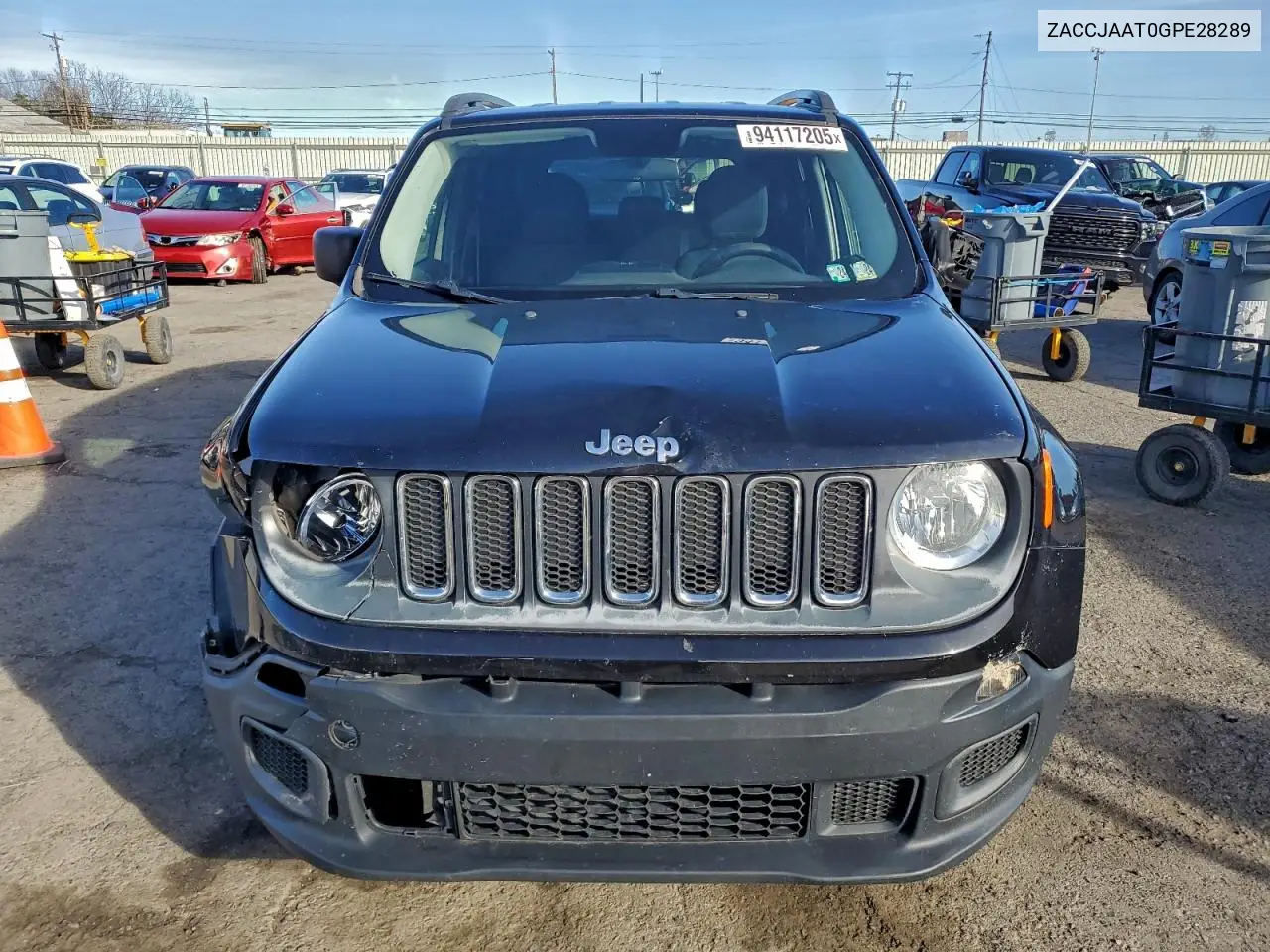 ZACCJAAT0GPE28289 2016 Jeep Renegade Sport