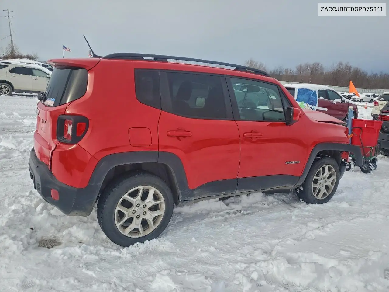 ZACCJBBT0GPD75341 2016 Jeep Renegade Latitude