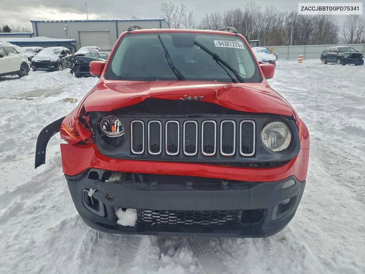 ZACCJBBT0GPD75341 2016 Jeep Renegade Latitude