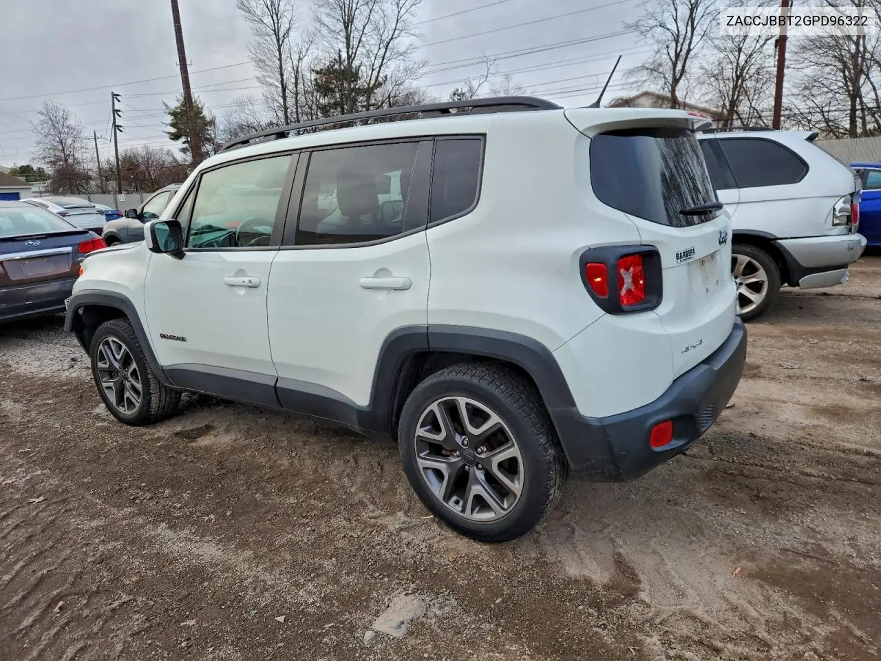 ZACCJBBT2GPD96322 2016 Jeep Renegade Latitude