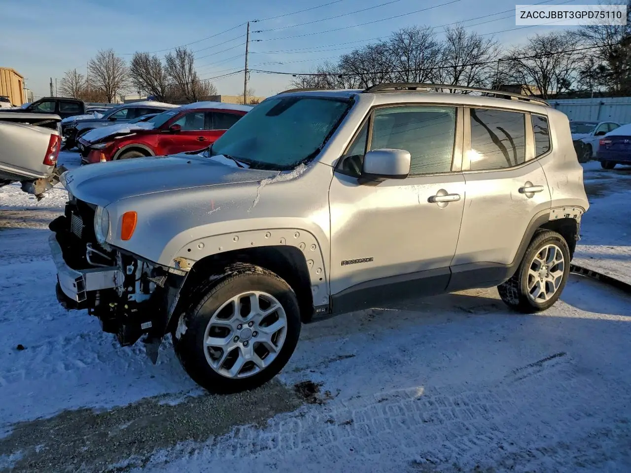 ZACCJBBT3GPD75110 2016 Jeep Renegade Latitude