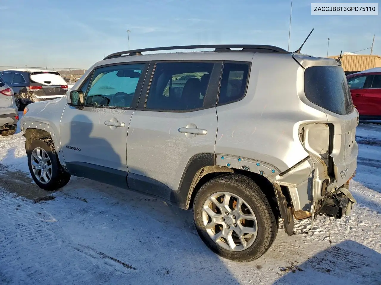 ZACCJBBT3GPD75110 2016 Jeep Renegade Latitude