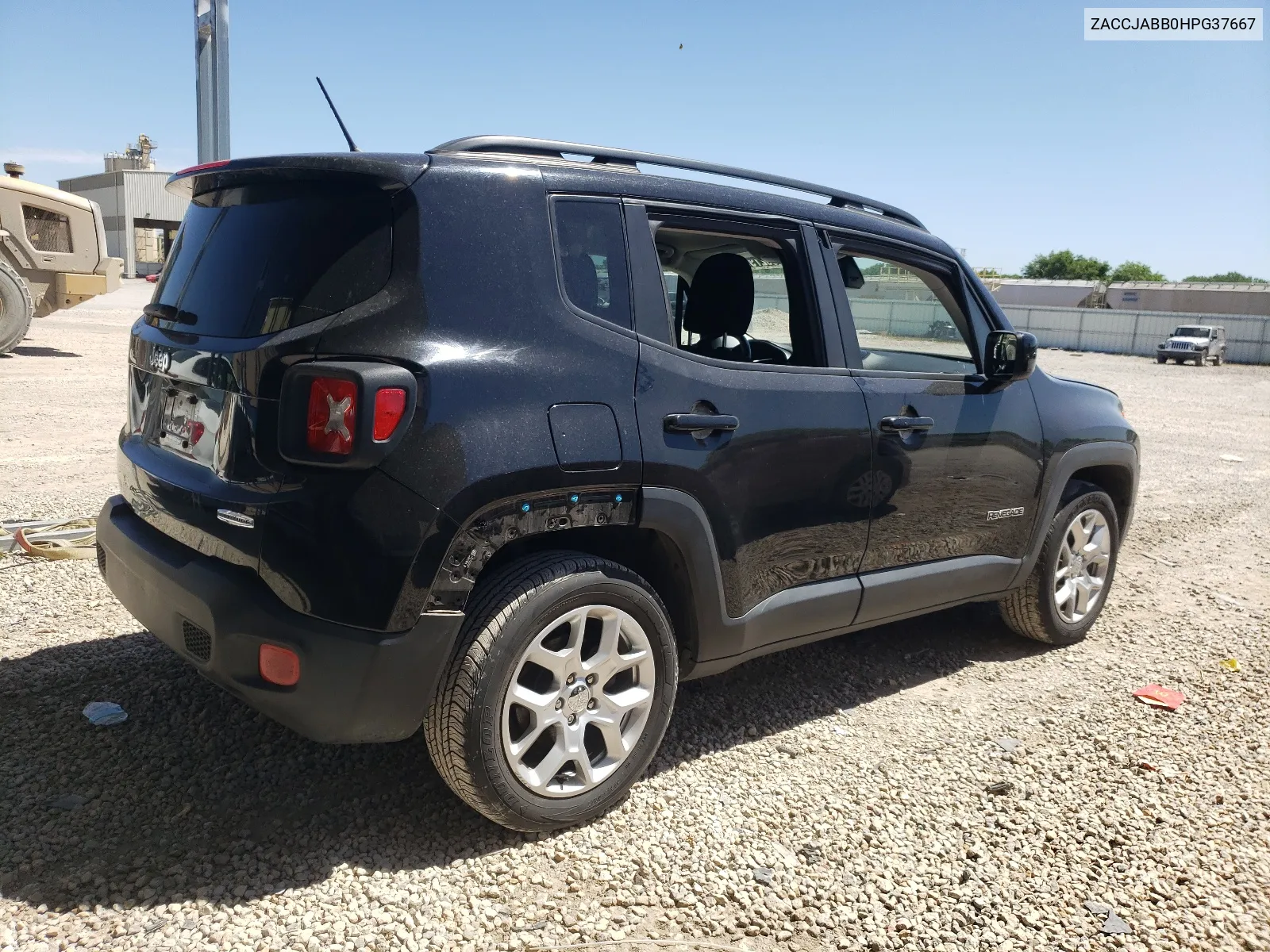 2017 Jeep Renegade Latitude VIN: ZACCJABB0HPG37667 Lot: 58279524