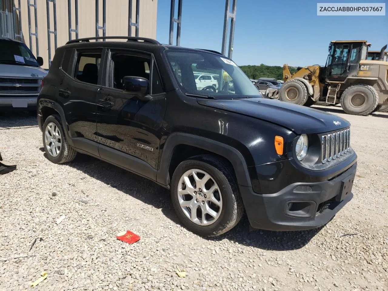 2017 Jeep Renegade Latitude VIN: ZACCJABB0HPG37667 Lot: 58279524