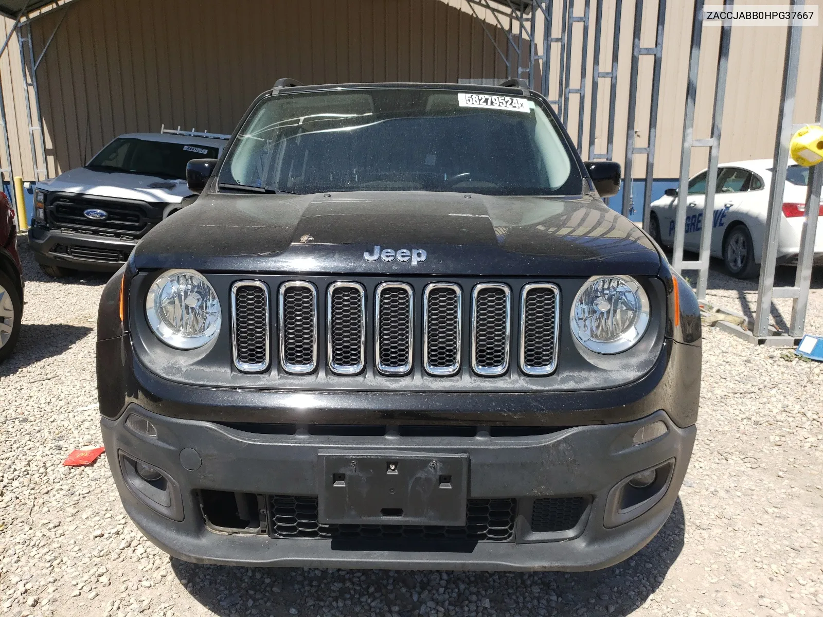 2017 Jeep Renegade Latitude VIN: ZACCJABB0HPG37667 Lot: 58279524