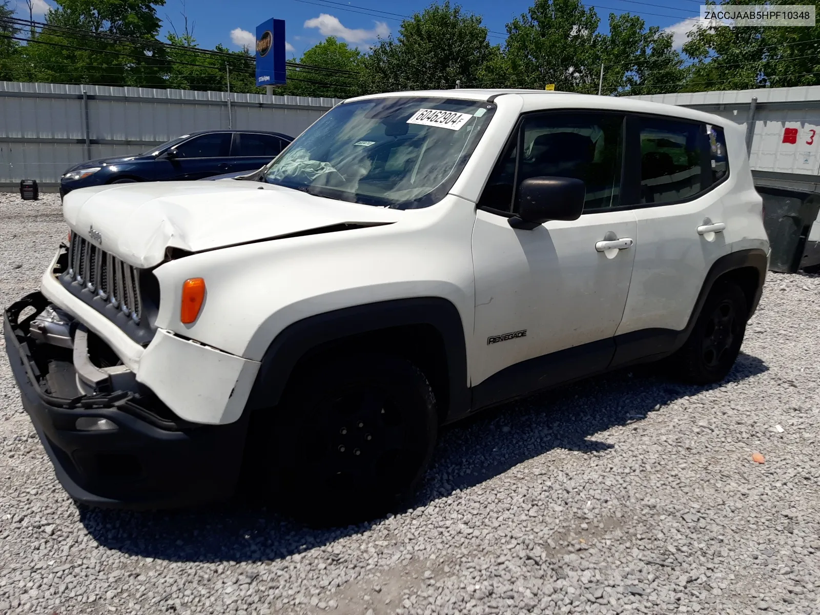 2017 Jeep Renegade Sport VIN: ZACCJAAB5HPF10348 Lot: 60462904