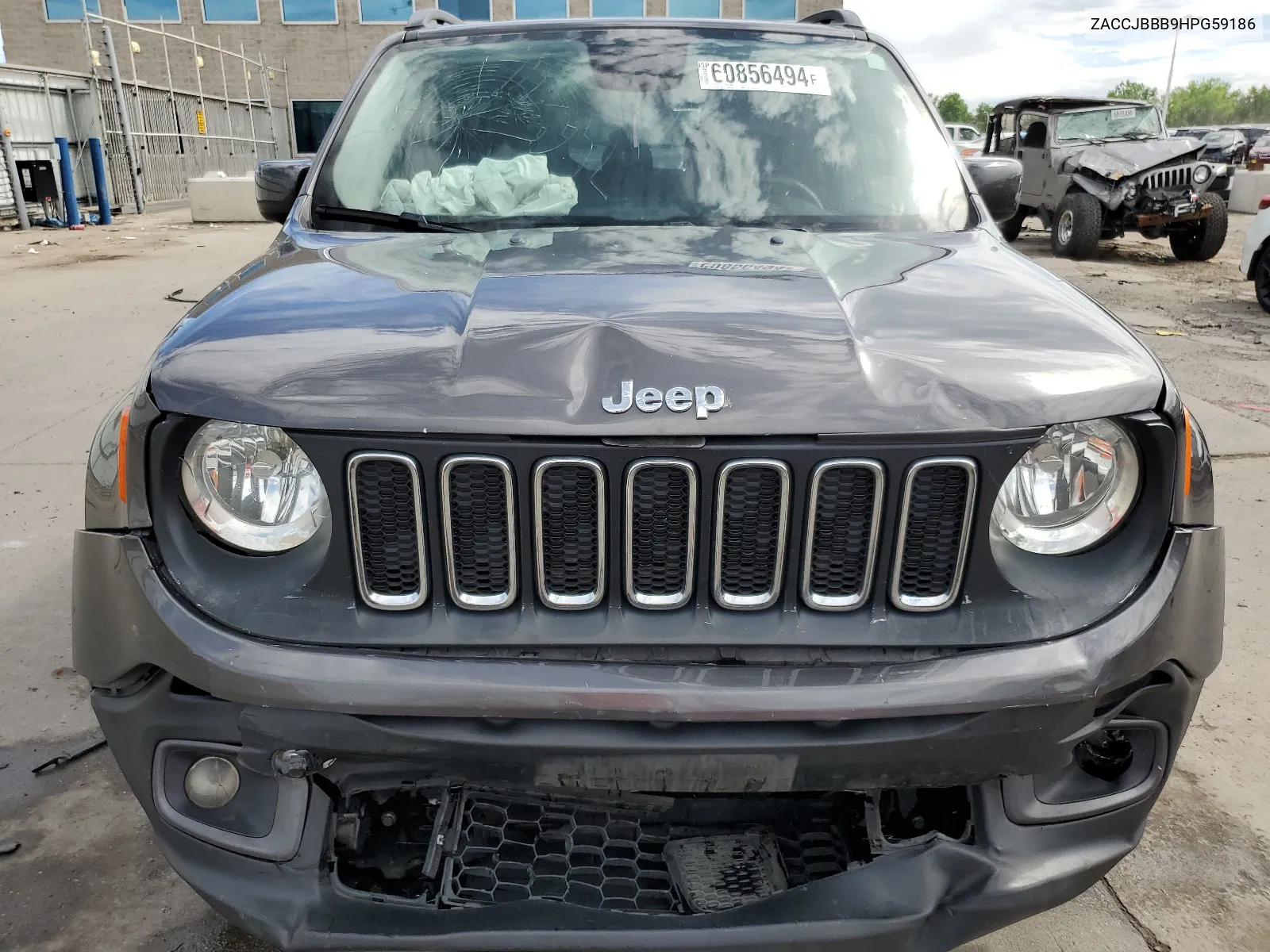 ZACCJBBB9HPG59186 2017 Jeep Renegade Latitude