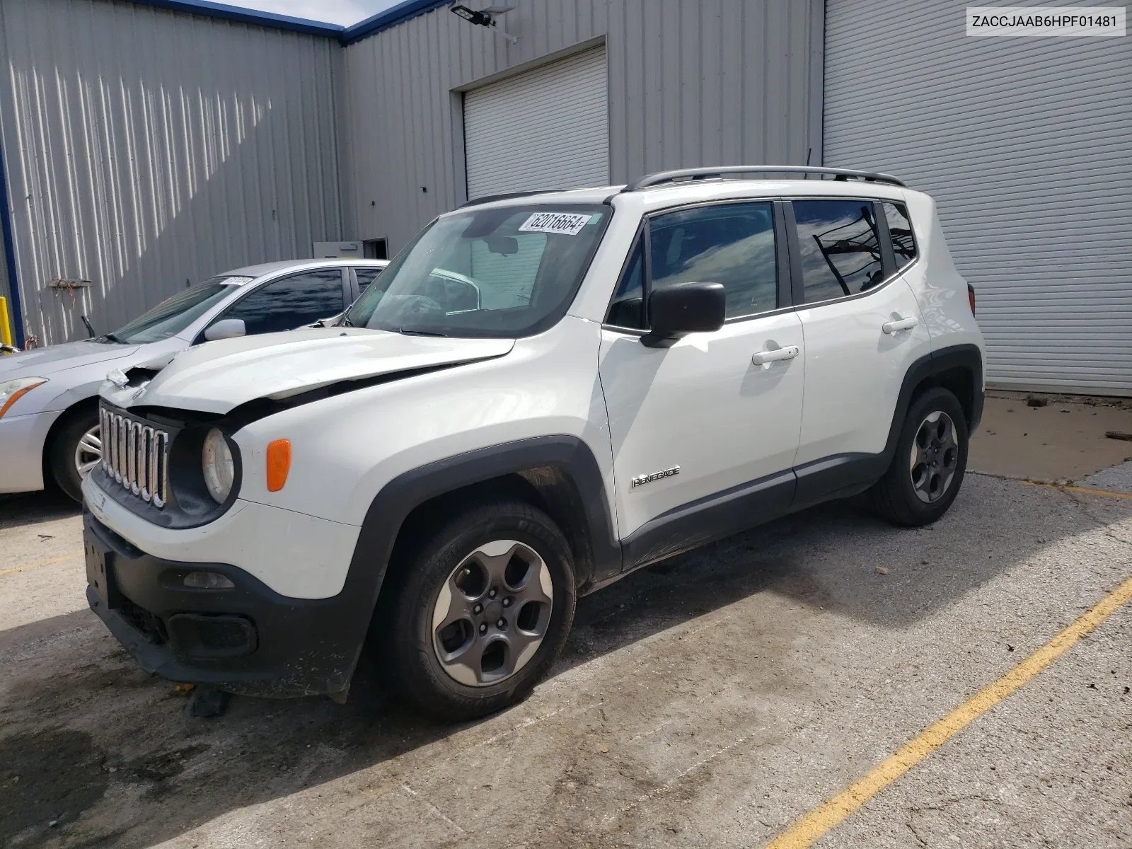 2017 Jeep Renegade Sport VIN: ZACCJAAB6HPF01481 Lot: 62016664