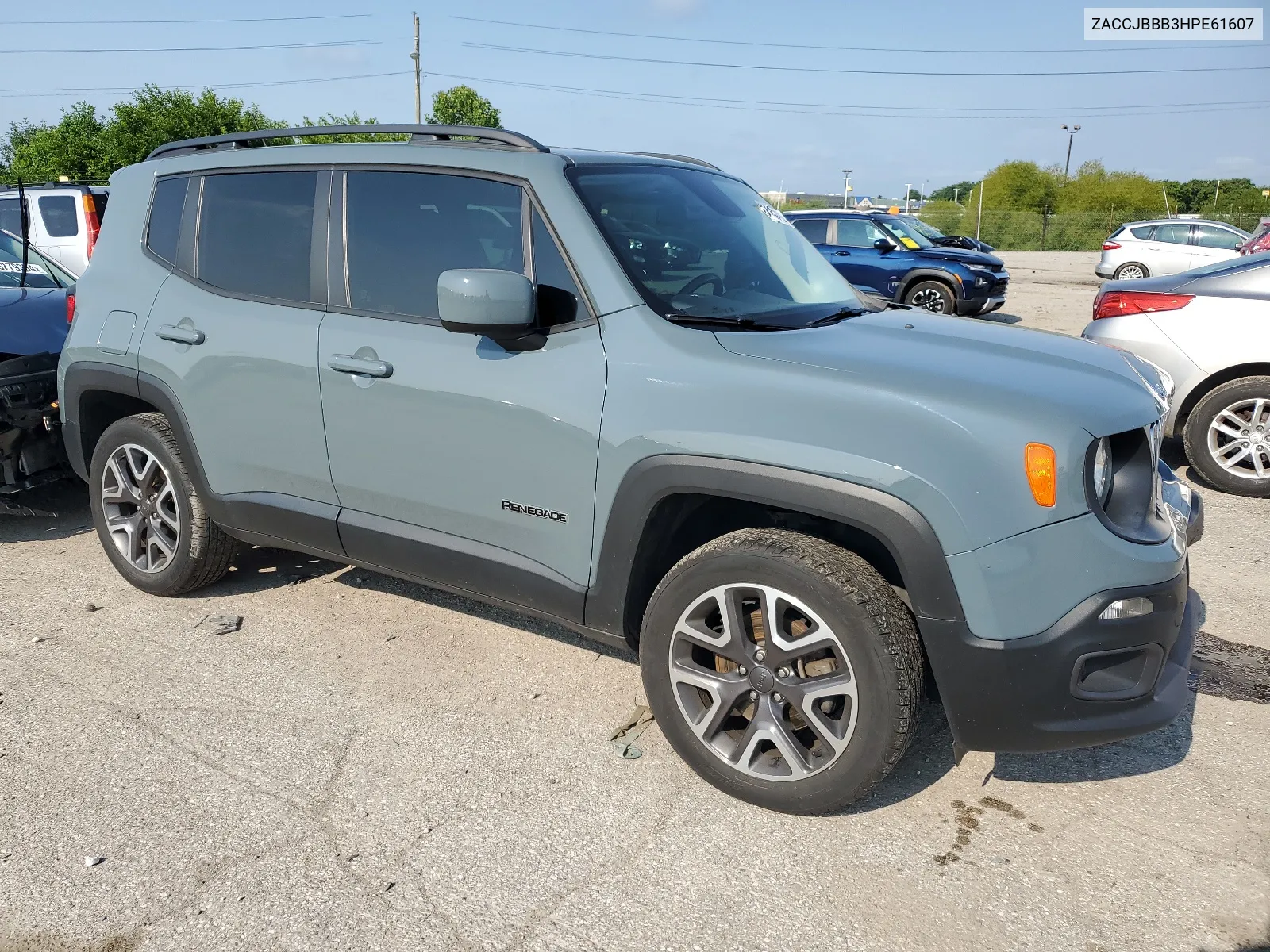 2017 Jeep Renegade Latitude VIN: ZACCJBBB3HPE61607 Lot: 63333424