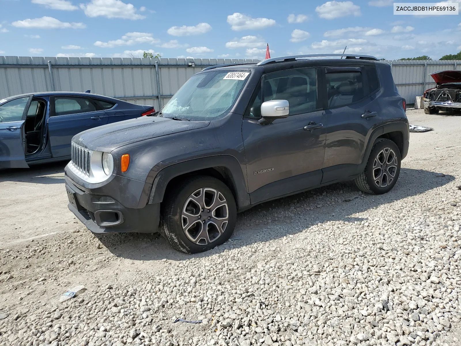 ZACCJBDB1HPE69136 2017 Jeep Renegade Limited