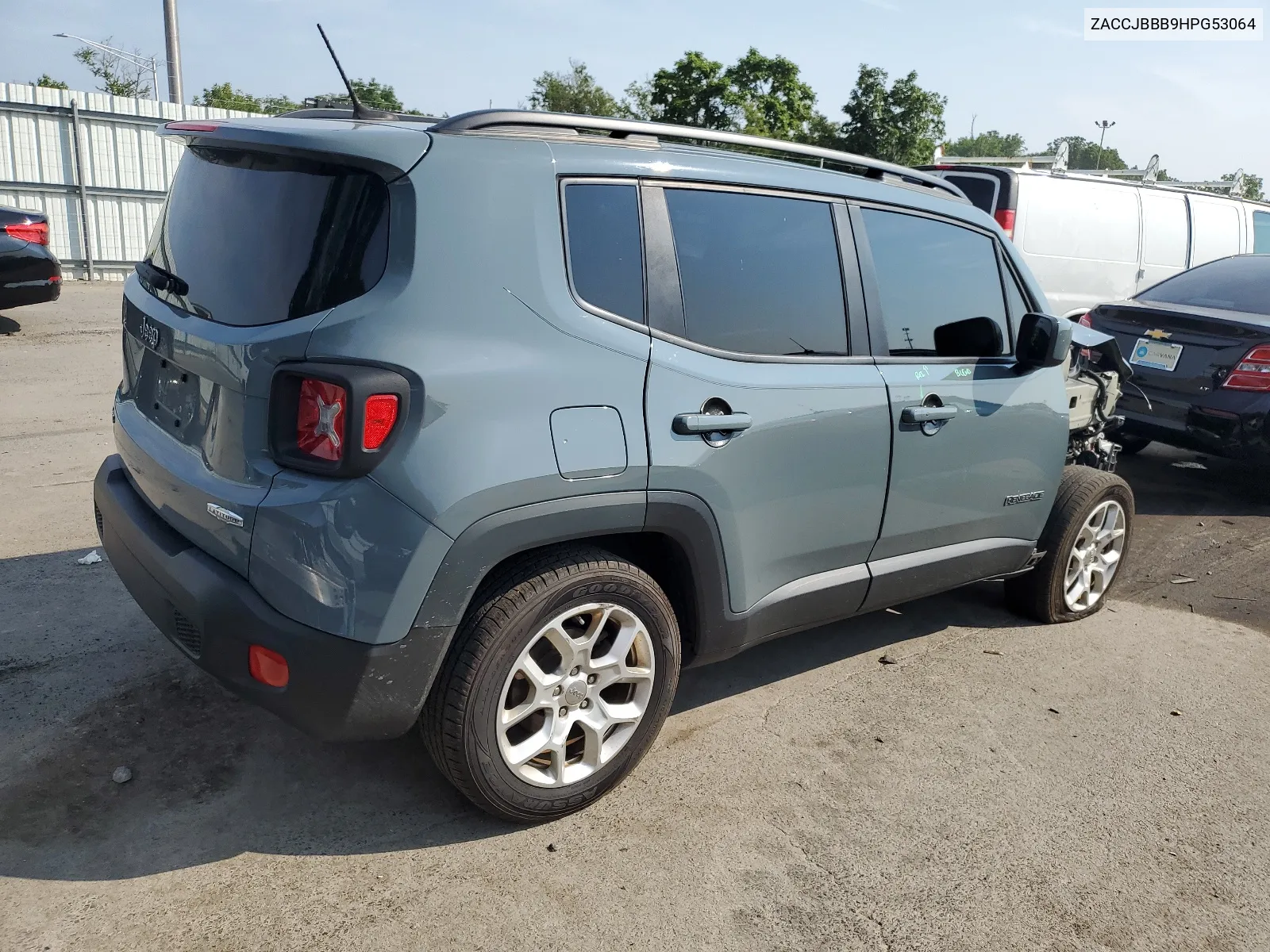 2017 Jeep Renegade Latitude VIN: ZACCJBBB9HPG53064 Lot: 64988774