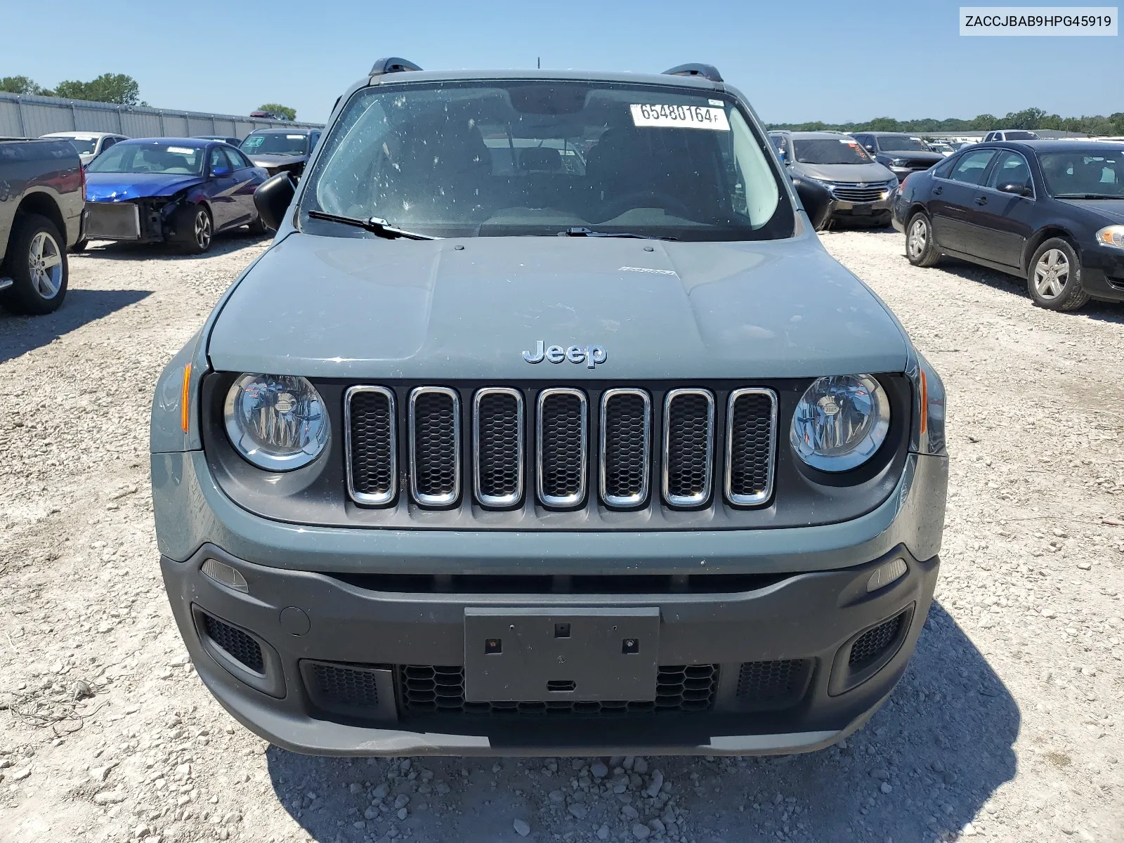 ZACCJBAB9HPG45919 2017 Jeep Renegade Sport