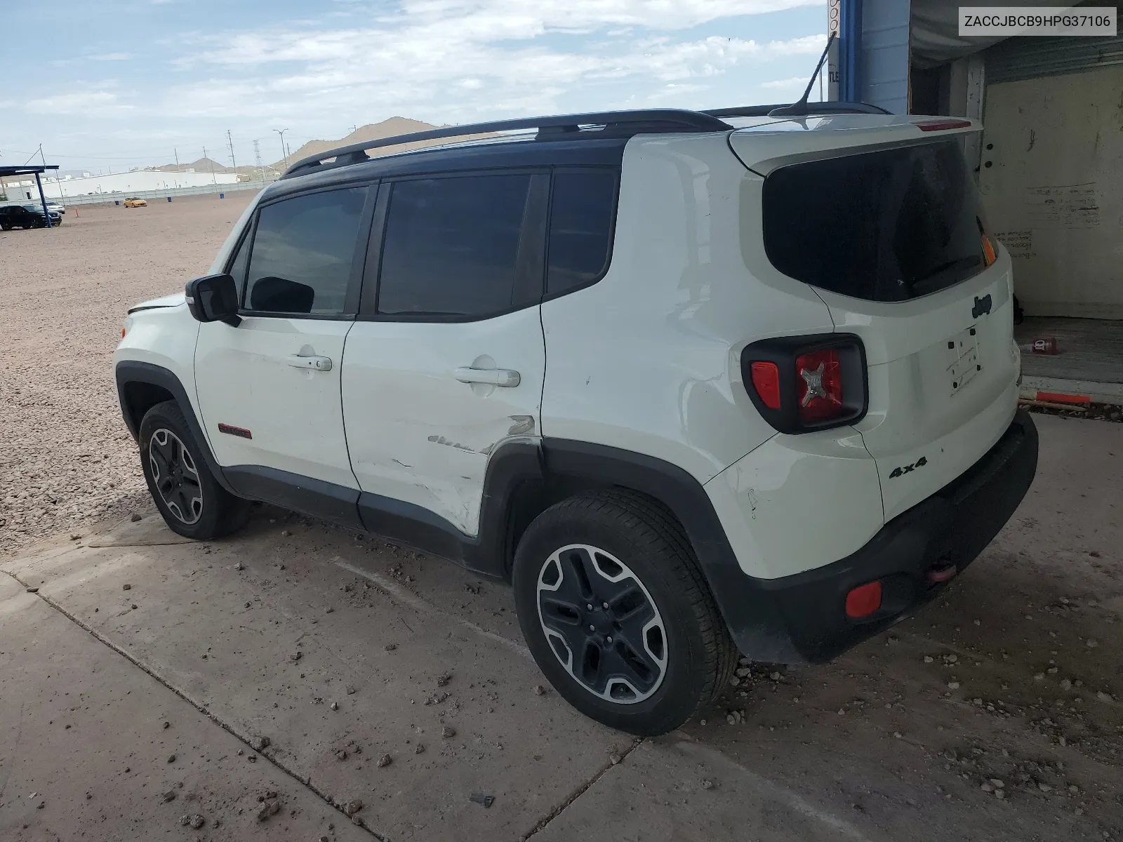 2017 Jeep Renegade Trailhawk VIN: ZACCJBCB9HPG37106 Lot: 65817074