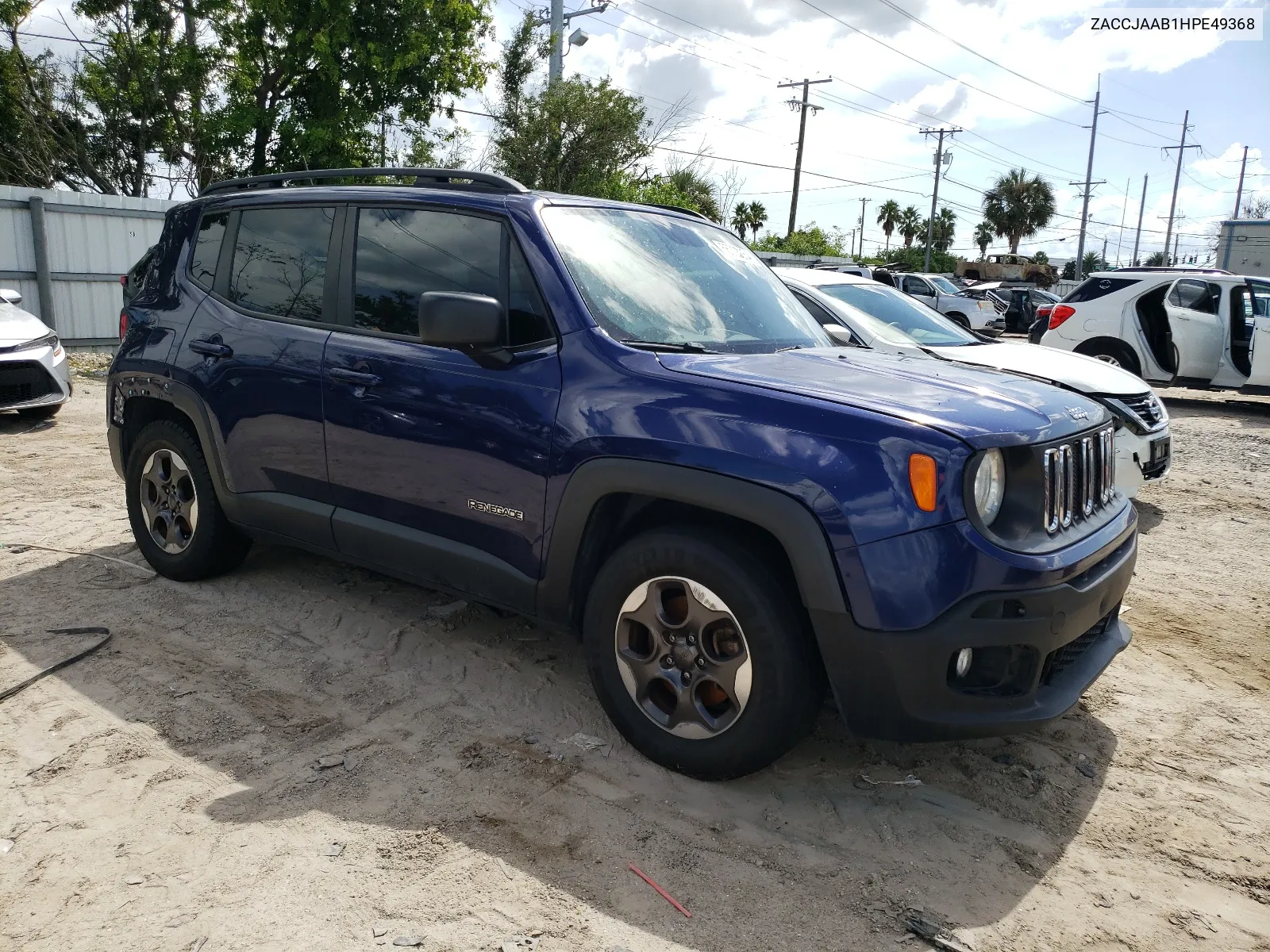 2017 Jeep Renegade Sport VIN: ZACCJAAB1HPE49368 Lot: 66003264