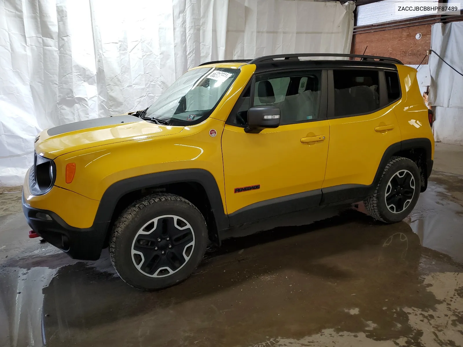 2017 Jeep Renegade Trailhawk VIN: ZACCJBCB8HPF87489 Lot: 66310564