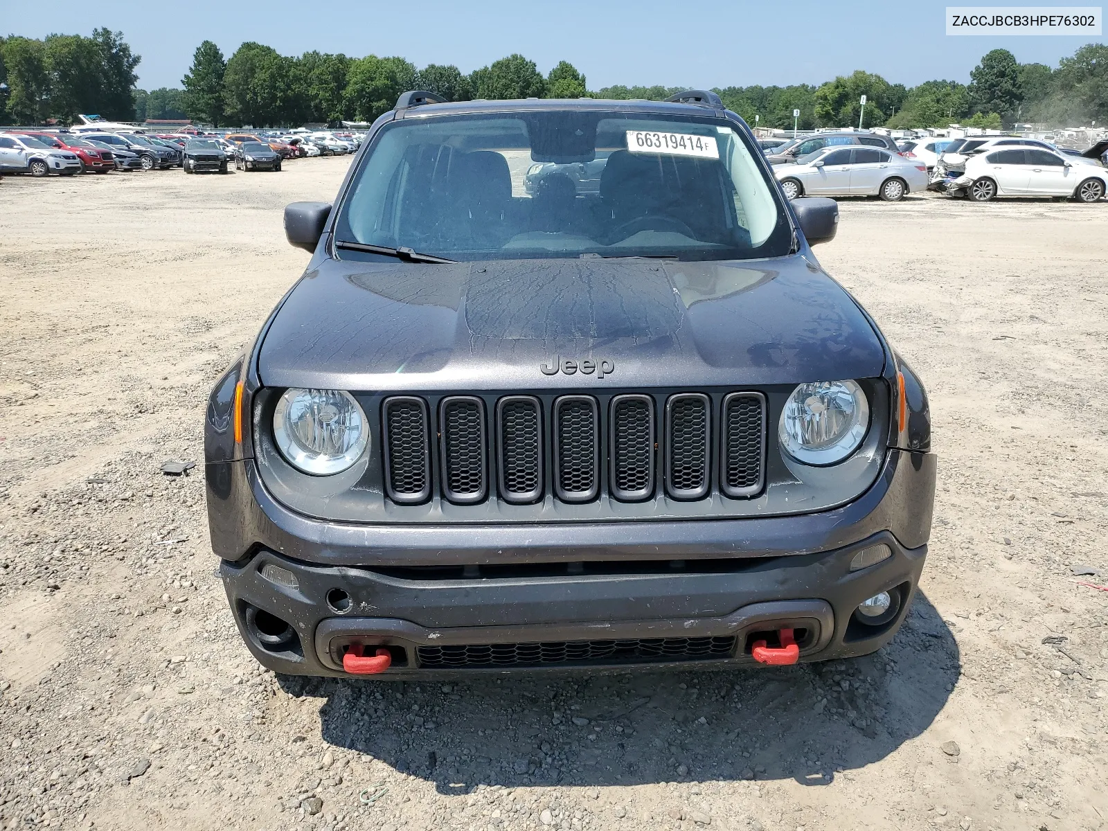 2017 Jeep Renegade Trailhawk VIN: ZACCJBCB3HPE76302 Lot: 66319414