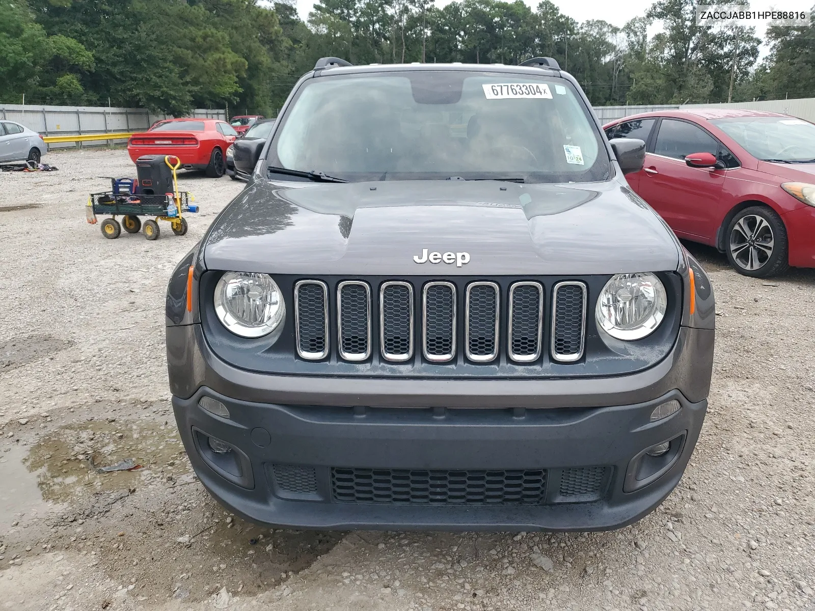 2017 Jeep Renegade Latitude VIN: ZACCJABB1HPE88816 Lot: 67763304