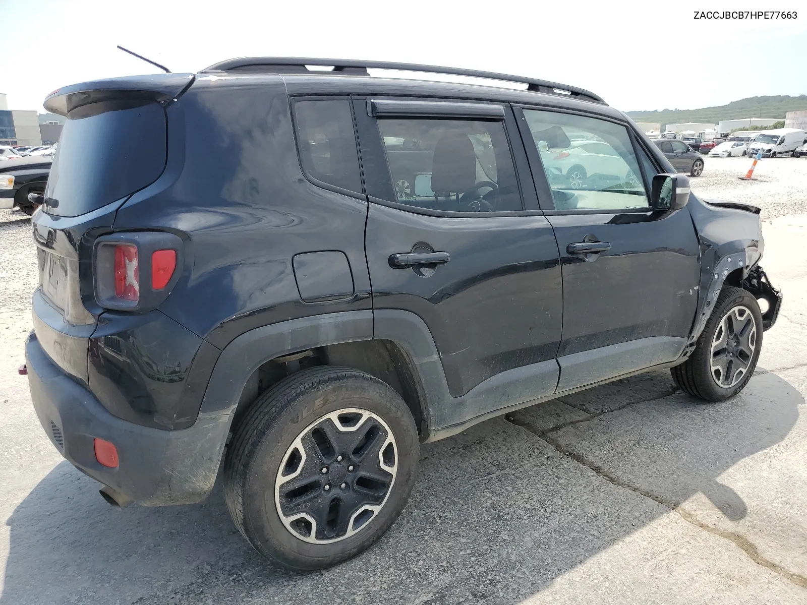 2017 Jeep Renegade Trailhawk VIN: ZACCJBCB7HPE77663 Lot: 67892104