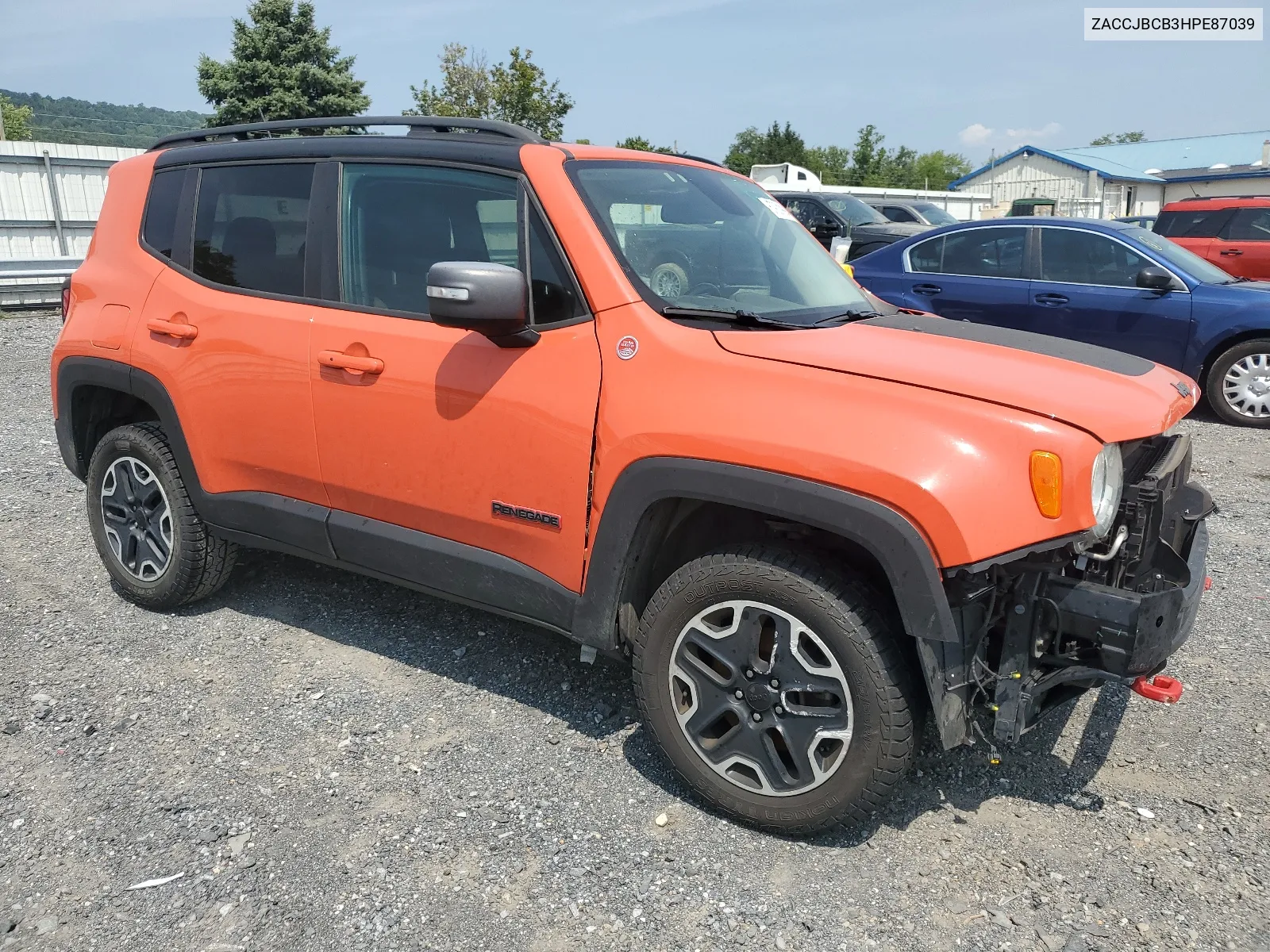 2017 Jeep Renegade Trailhawk VIN: ZACCJBCB3HPE87039 Lot: 67931994