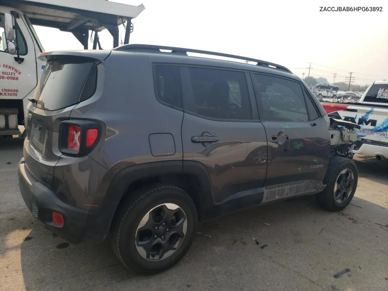 2017 Jeep Renegade Sport VIN: ZACCJBAB6HPG63892 Lot: 69884244