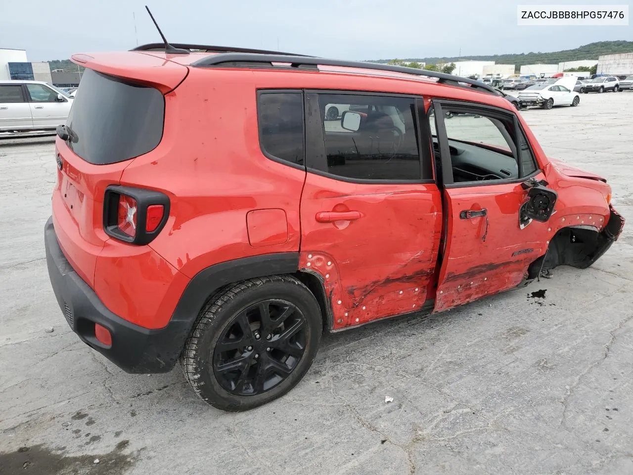 2017 Jeep Renegade Latitude VIN: ZACCJBBB8HPG57476 Lot: 70833863