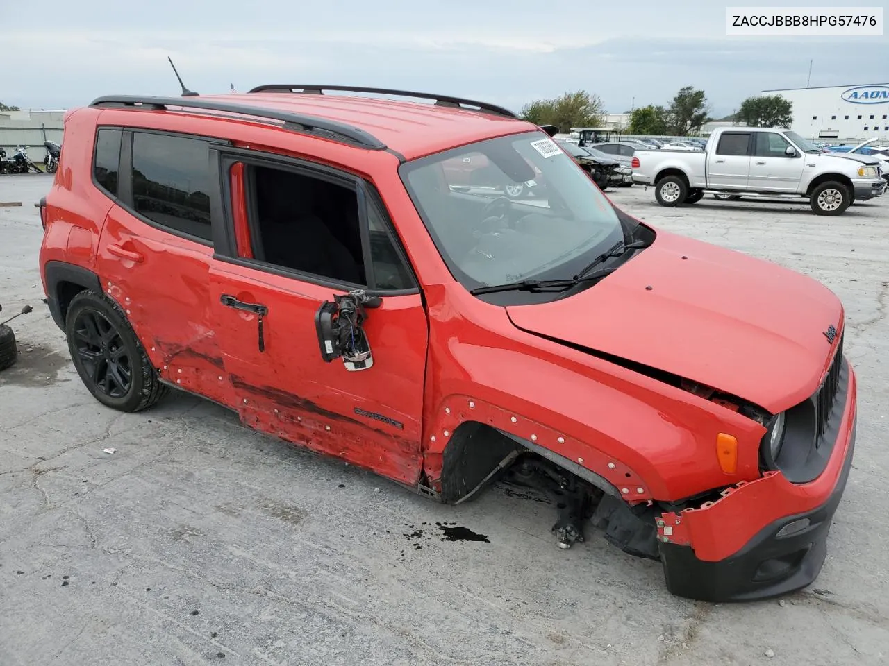 2017 Jeep Renegade Latitude VIN: ZACCJBBB8HPG57476 Lot: 70833863