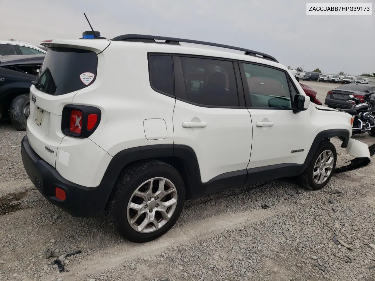 2017 Jeep Renegade Latitude VIN: ZACCJABB7HPG39173 Lot: 71389644