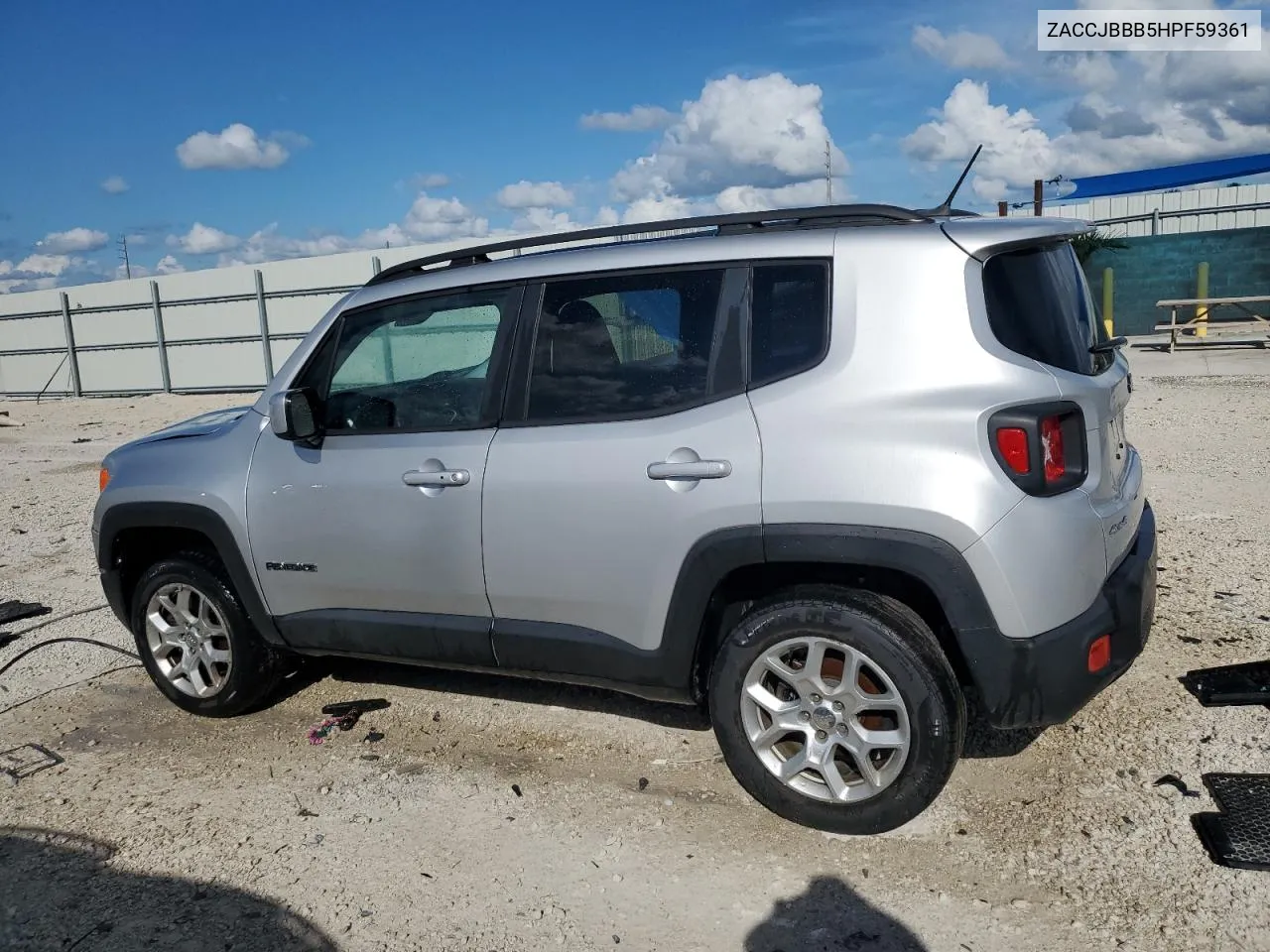 2017 Jeep Renegade Latitude VIN: ZACCJBBB5HPF59361 Lot: 72515554