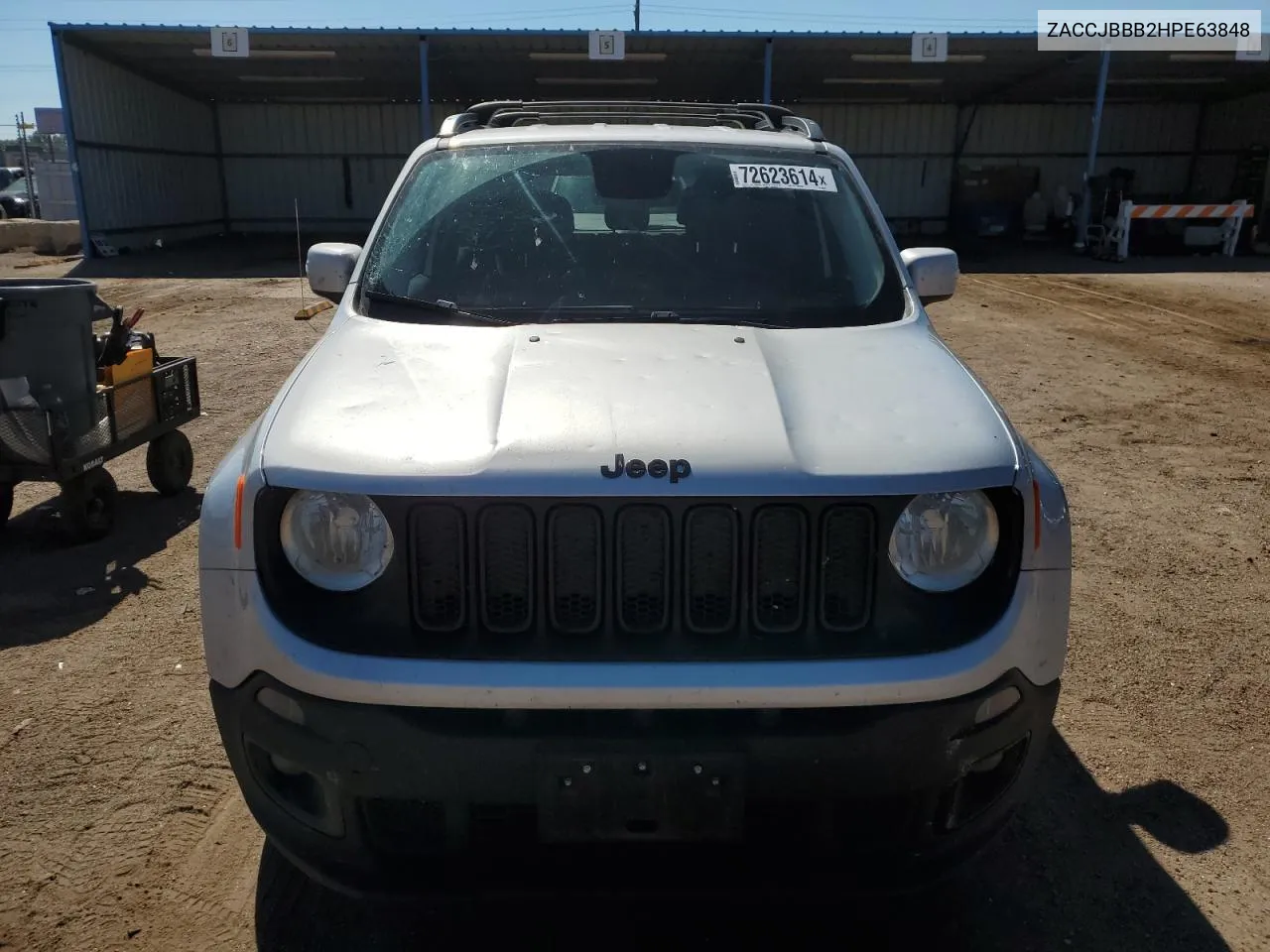 2017 Jeep Renegade Latitude VIN: ZACCJBBB2HPE63848 Lot: 72623614