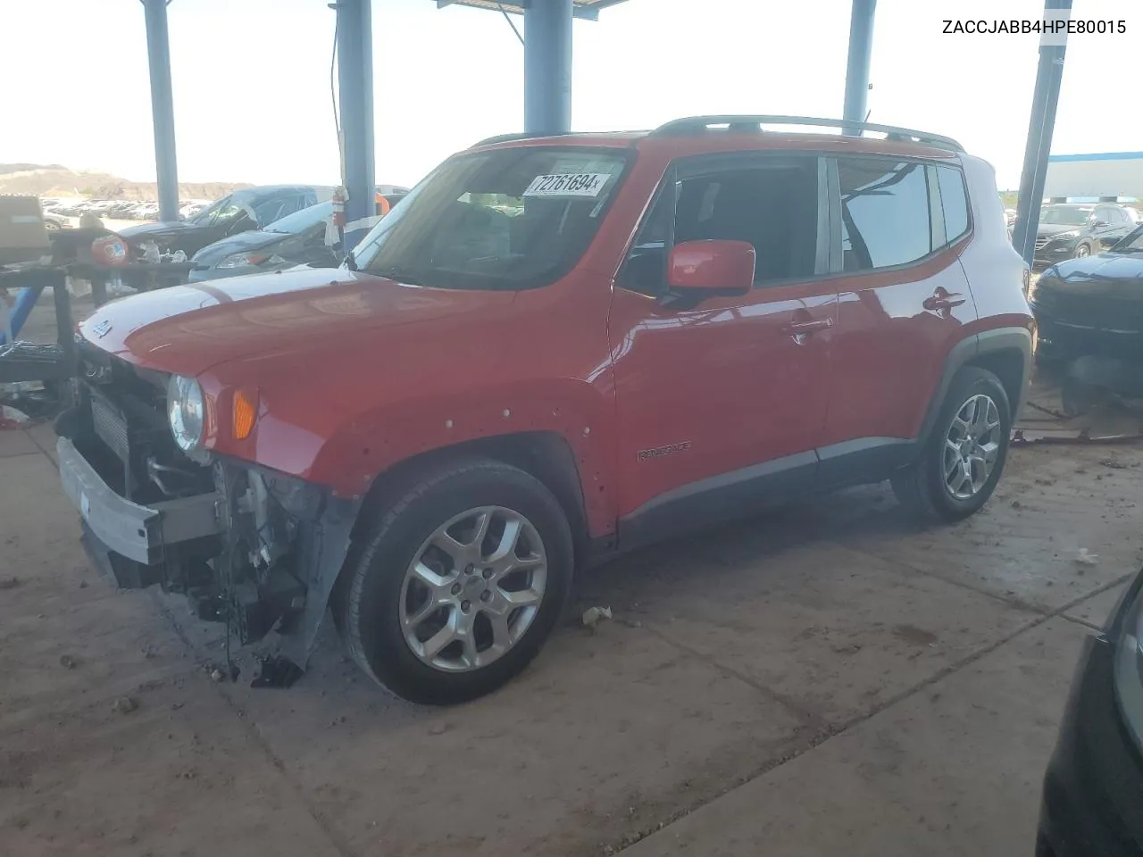 ZACCJABB4HPE80015 2017 Jeep Renegade Latitude