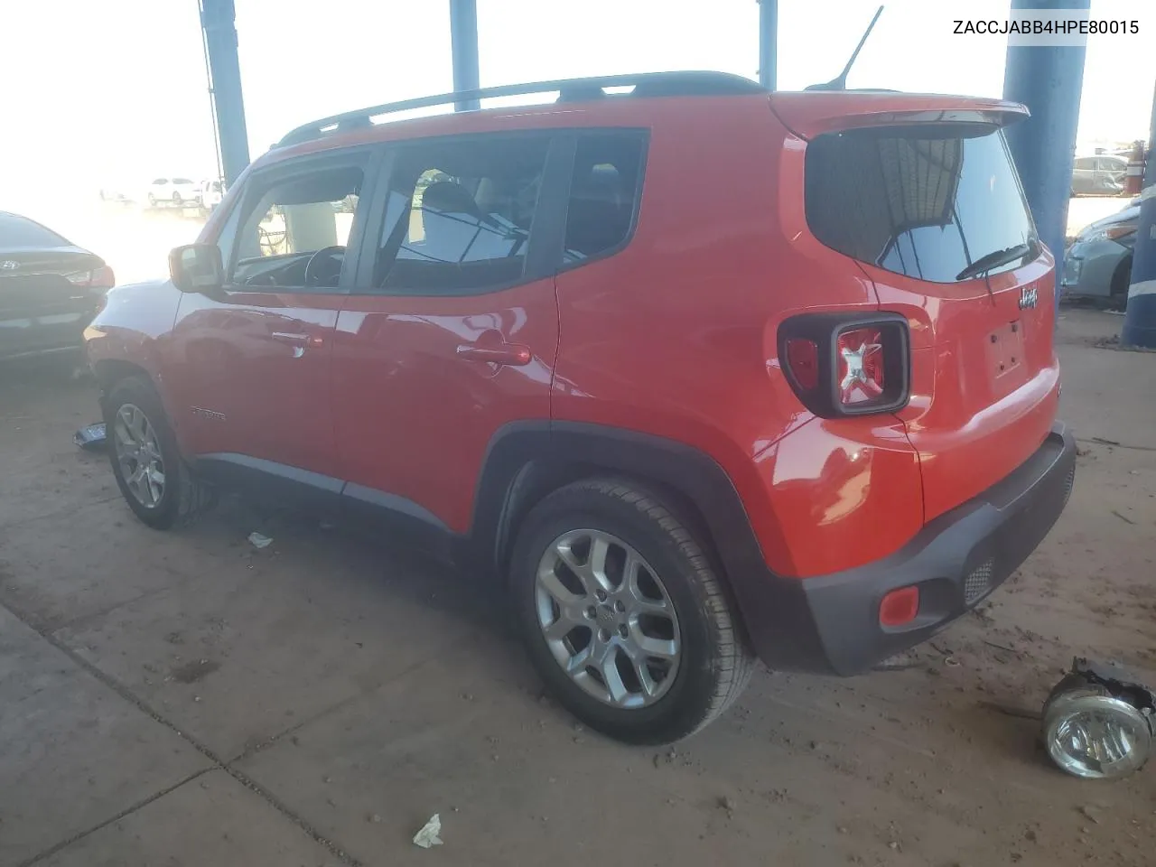 2017 Jeep Renegade Latitude VIN: ZACCJABB4HPE80015 Lot: 72761694