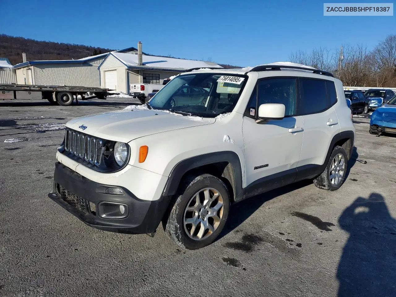 ZACCJBBB5HPF18387 2017 Jeep Renegade Latitude