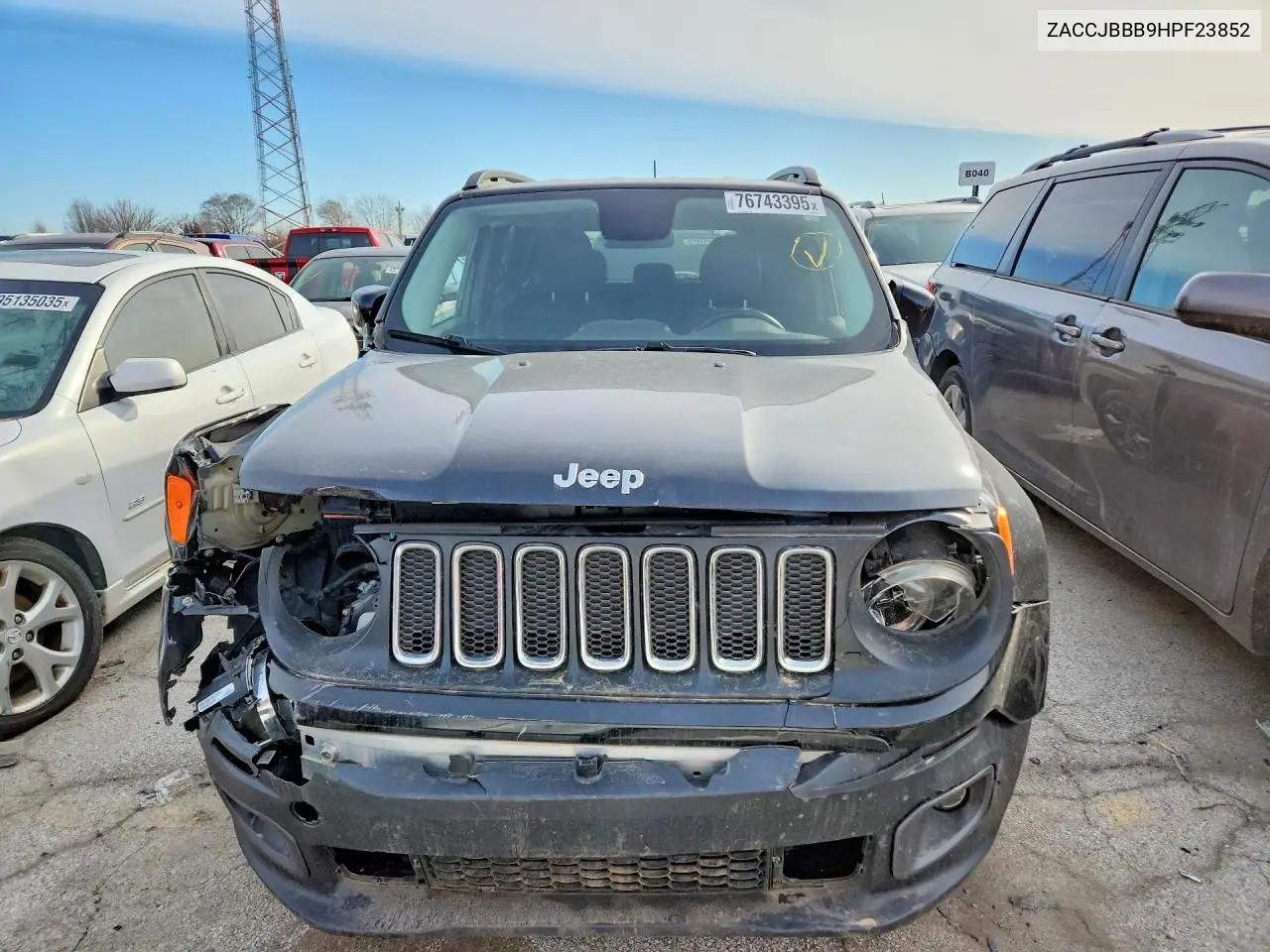 ZACCJBBB9HPF23852 2017 Jeep Renegade Latitude