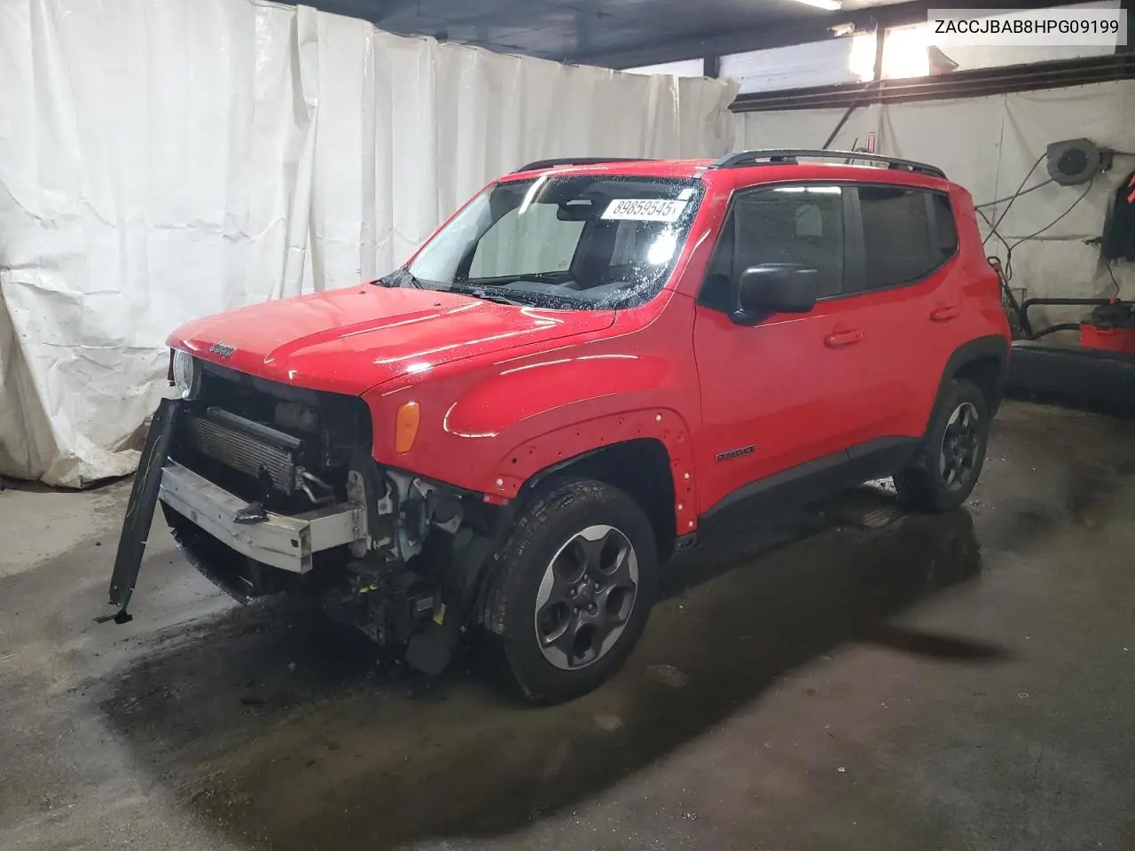 ZACCJBAB8HPG09199 2017 Jeep Renegade Sport