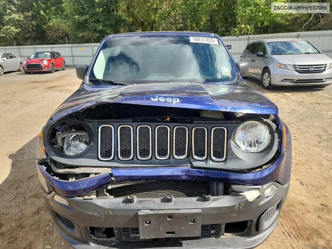 ZACCJBAB9HPE37006 2017 Jeep Renegade Sport