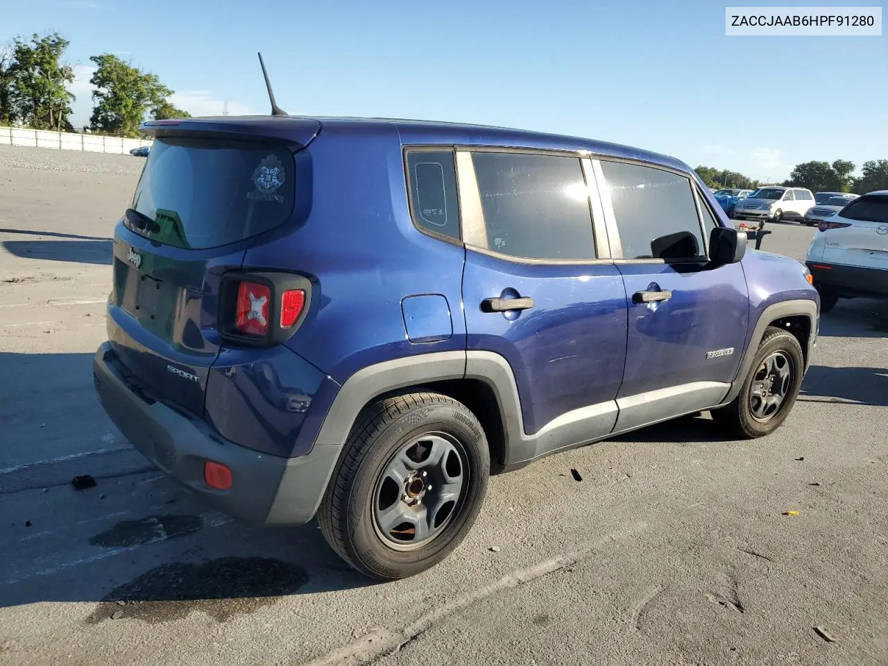 ZACCJAAB6HPF91280 2017 Jeep Renegade Sport