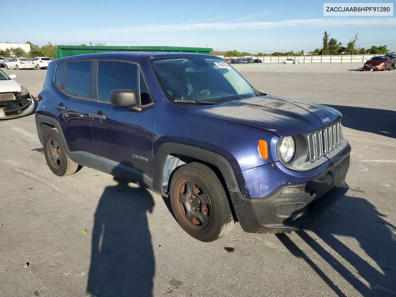 ZACCJAAB6HPF91280 2017 Jeep Renegade Sport