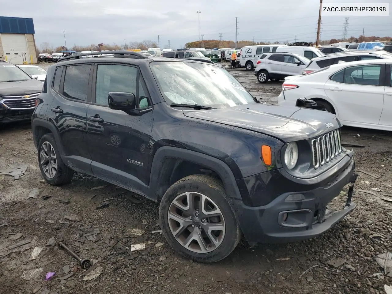 ZACCJBBB7HPF30198 2017 Jeep Renegade Latitude