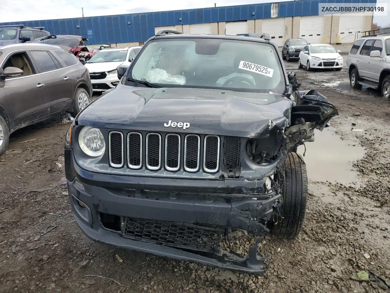ZACCJBBB7HPF30198 2017 Jeep Renegade Latitude