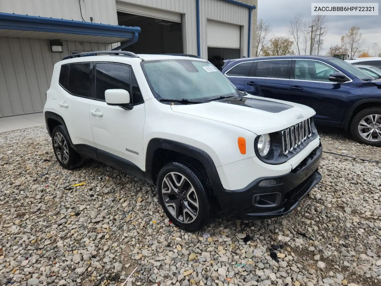 ZACCJBBB6HPF22321 2017 Jeep Renegade Latitude