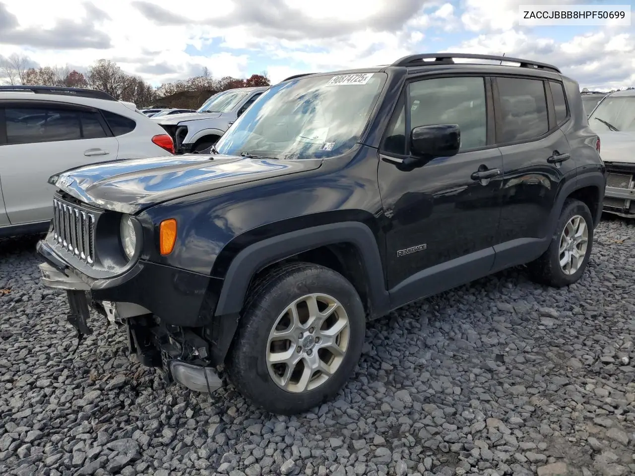 ZACCJBBB8HPF50699 2017 Jeep Renegade Latitude