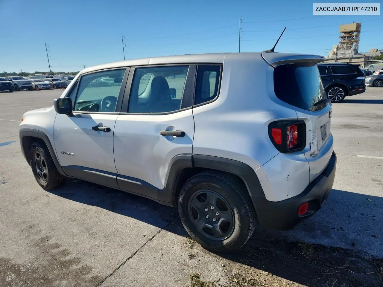 ZACCJAAB7HPF47210 2017 Jeep Renegade Sport