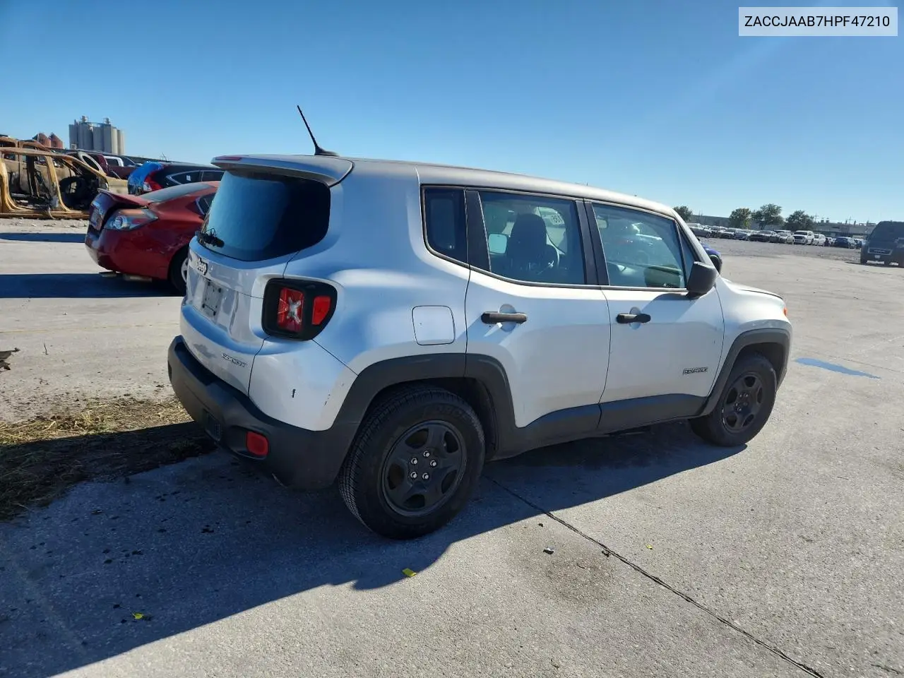 ZACCJAAB7HPF47210 2017 Jeep Renegade Sport