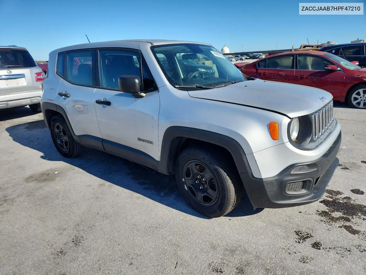 ZACCJAAB7HPF47210 2017 Jeep Renegade Sport
