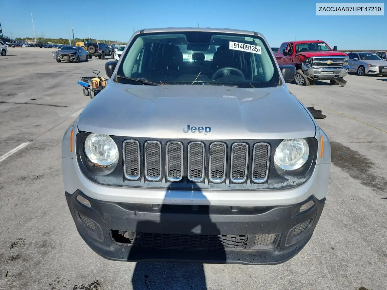 ZACCJAAB7HPF47210 2017 Jeep Renegade Sport