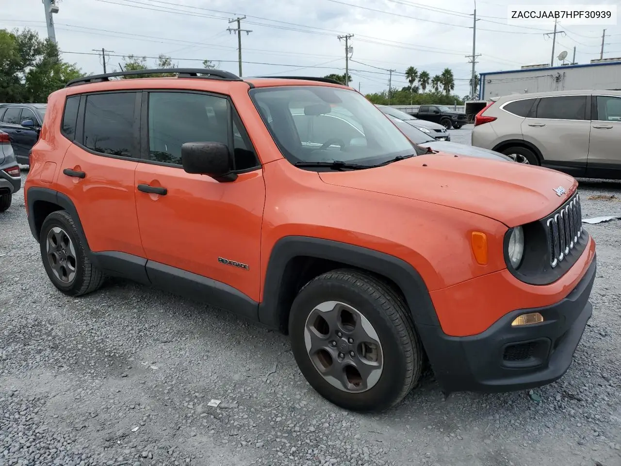 ZACCJAAB7HPF30939 2017 Jeep Renegade Sport