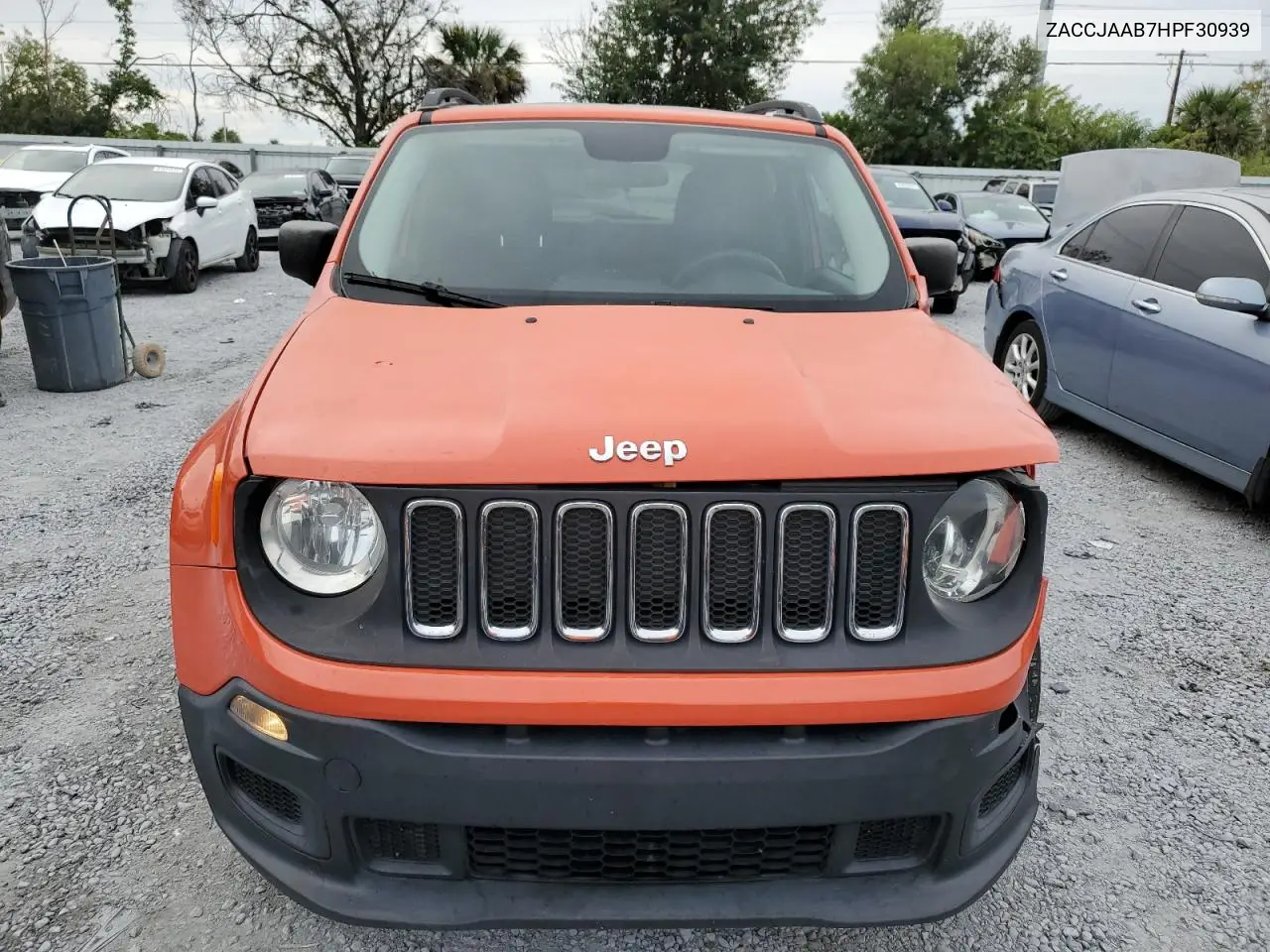 ZACCJAAB7HPF30939 2017 Jeep Renegade Sport