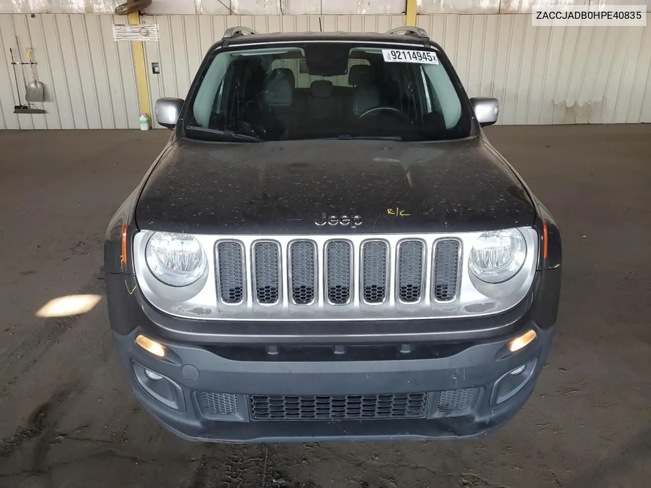 ZACCJADB0HPE40835 2017 Jeep Renegade Limited