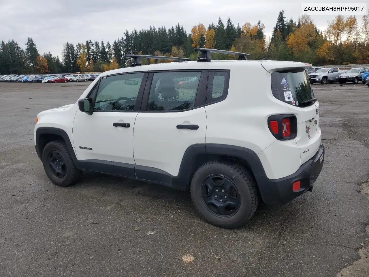 ZACCJBAH8HPF95017 2017 Jeep Renegade Sport