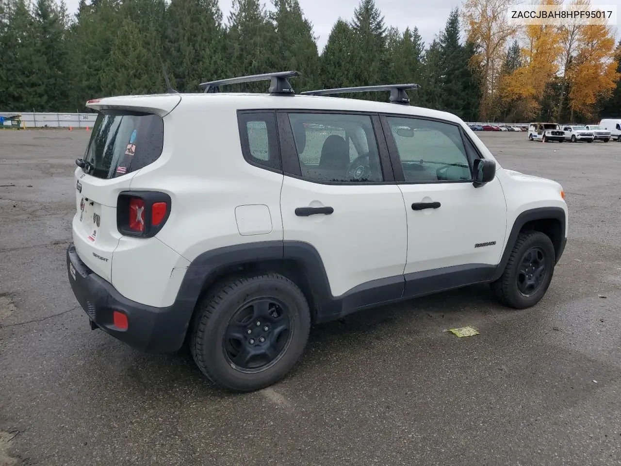 ZACCJBAH8HPF95017 2017 Jeep Renegade Sport